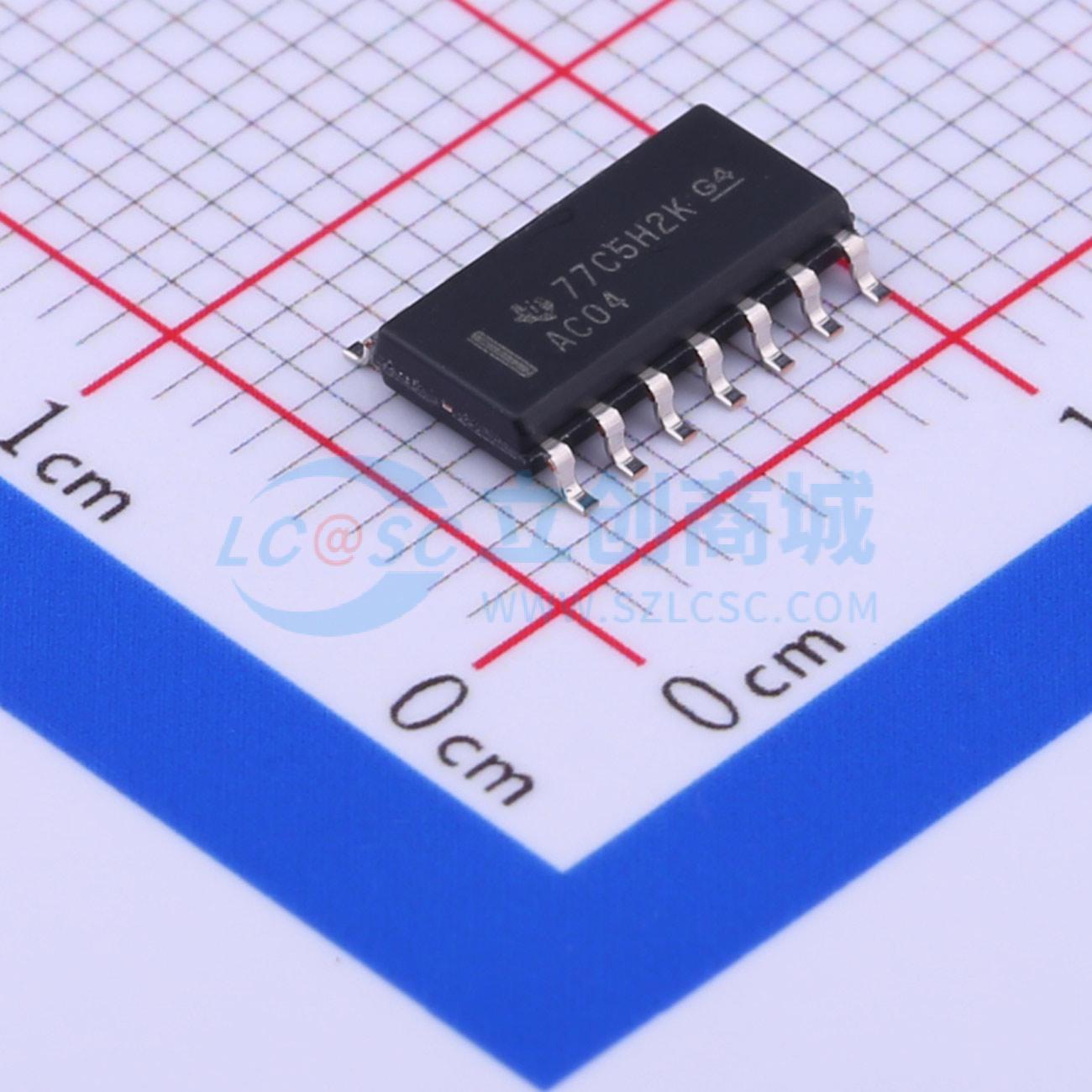 点击查看大图 SN74AC04DR实物图