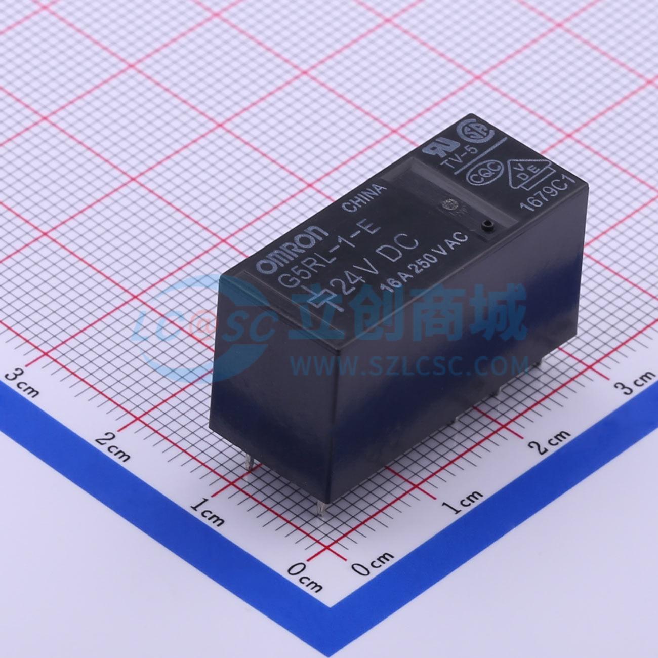 点击查看大图 G5RL-1-E DC24实物图