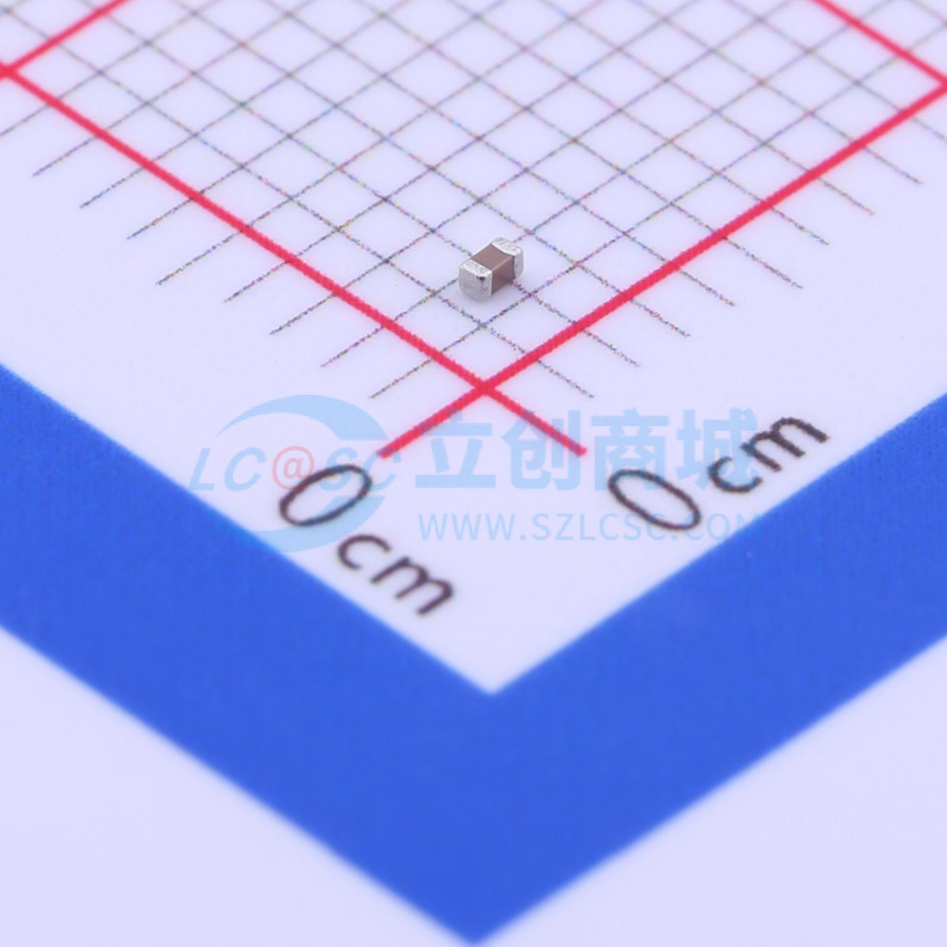 点击查看大图 C1005X7R1H102KT000F实物图