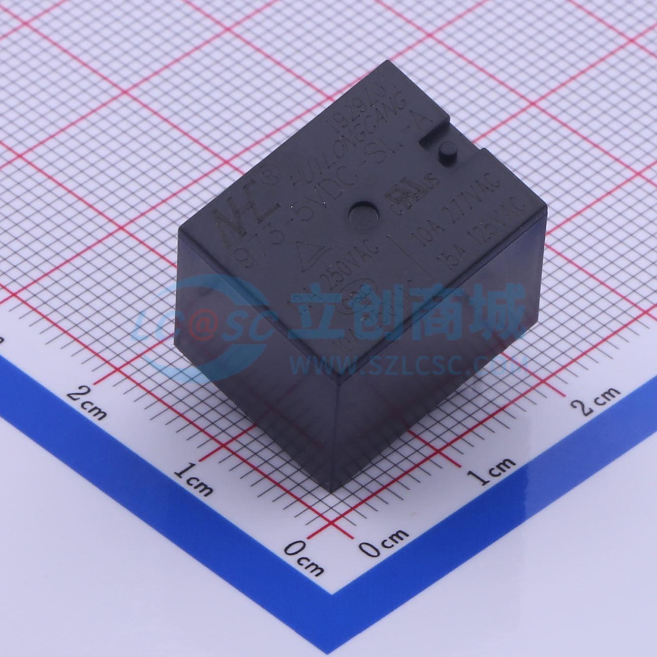 点击查看大图 973-5VDC-SL-A 12A250VAC实物图