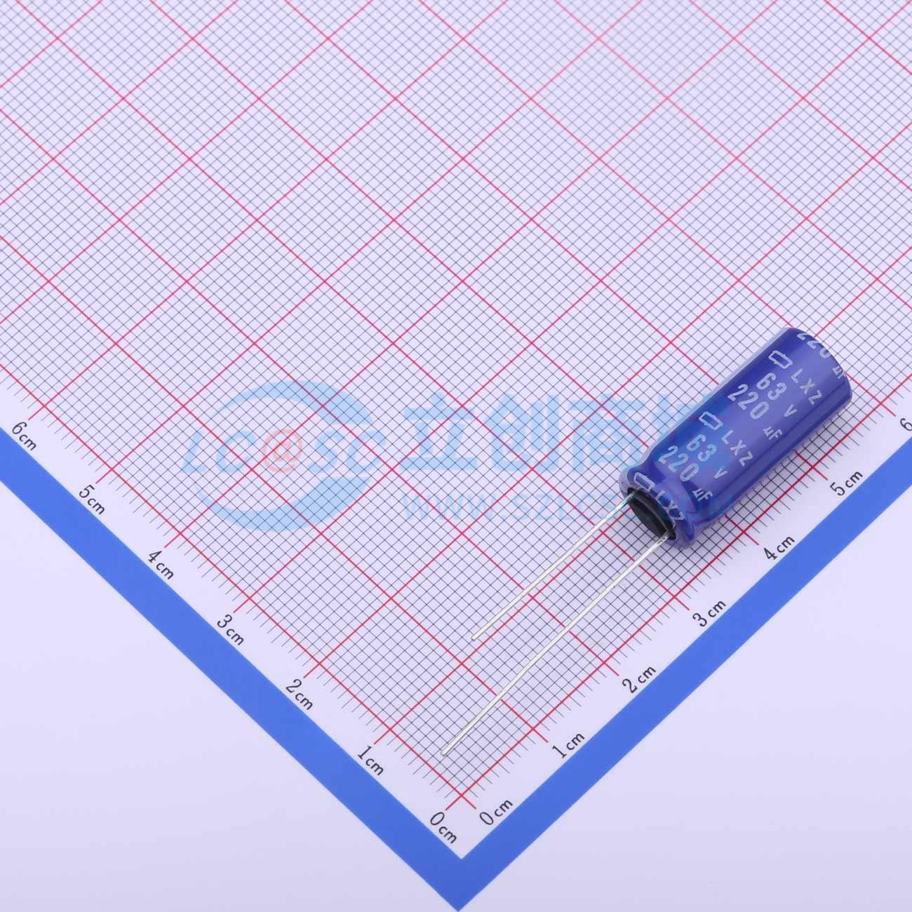 点击查看大图 ELXZ630ELL221MJ25S实物图