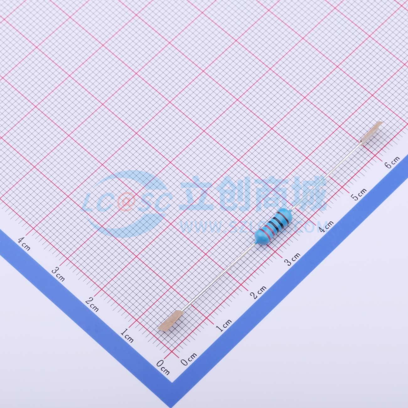 点击查看大图 RN1/2W220ΩFT/BA1实物图