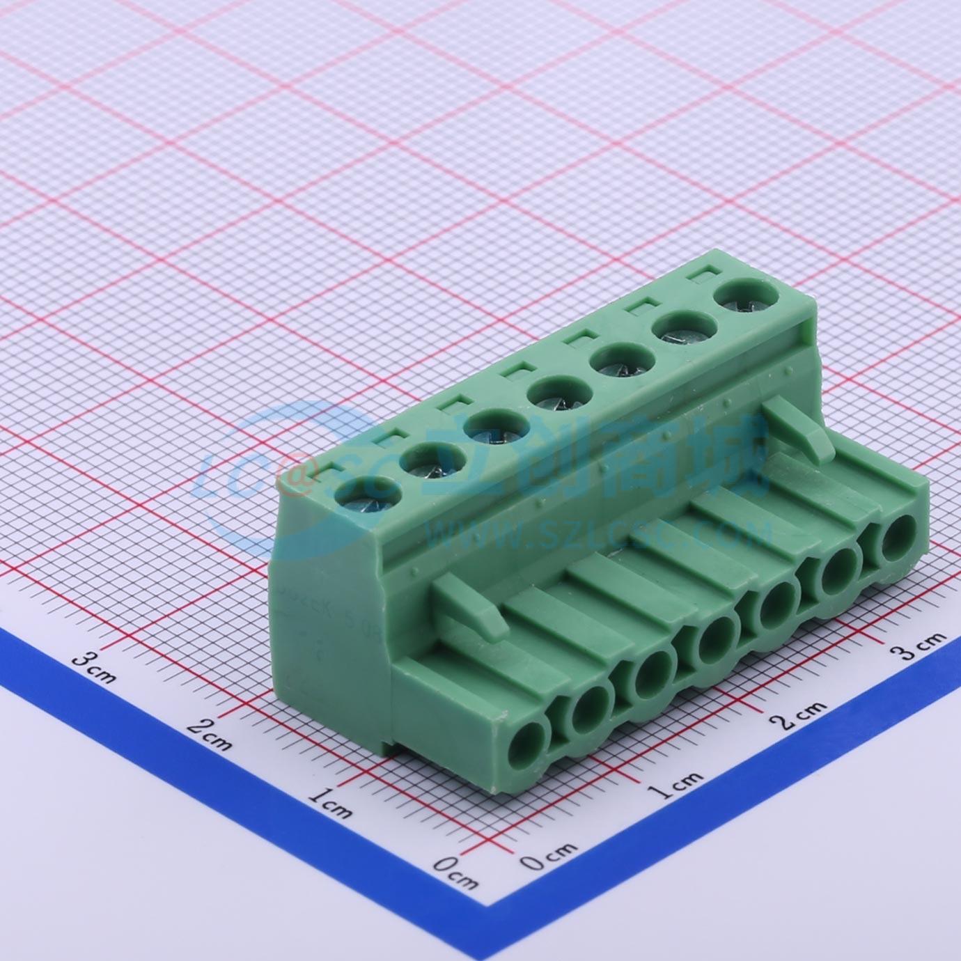 点击查看大图 DB2EK-5.08-7P-GN-S实物图