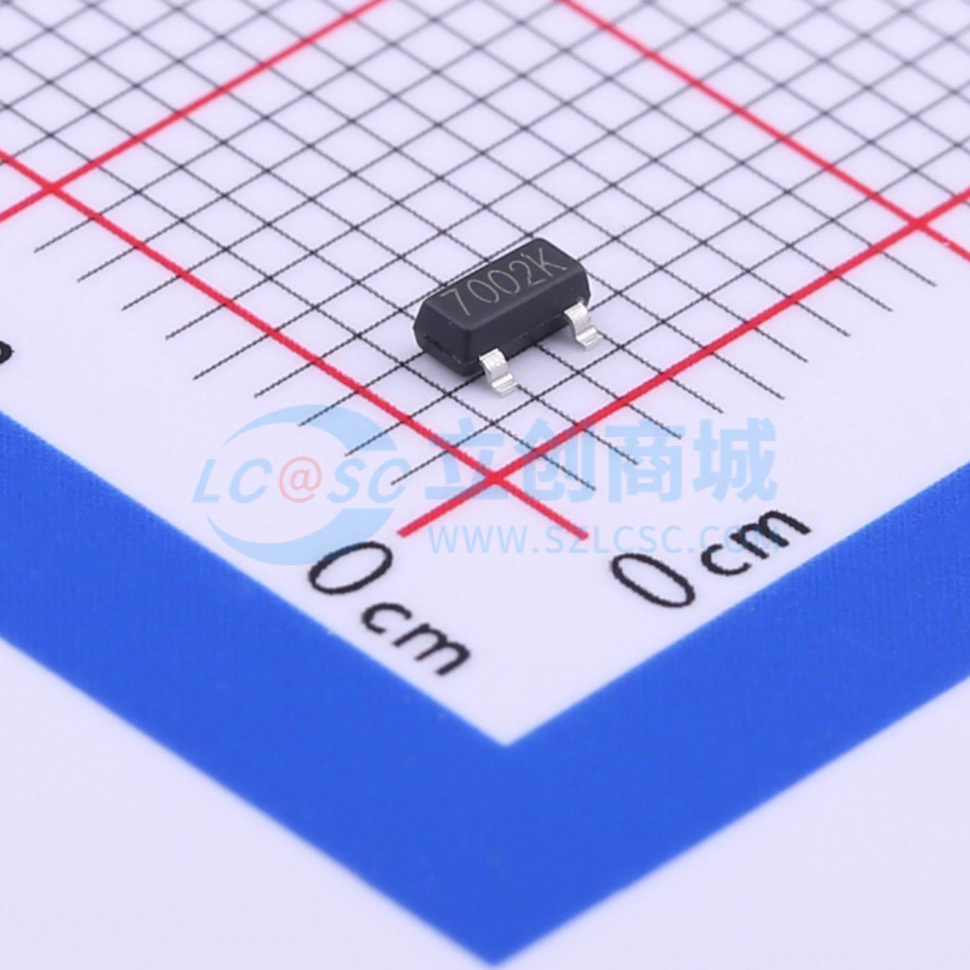 点击查看大图 2N7002KG实物图