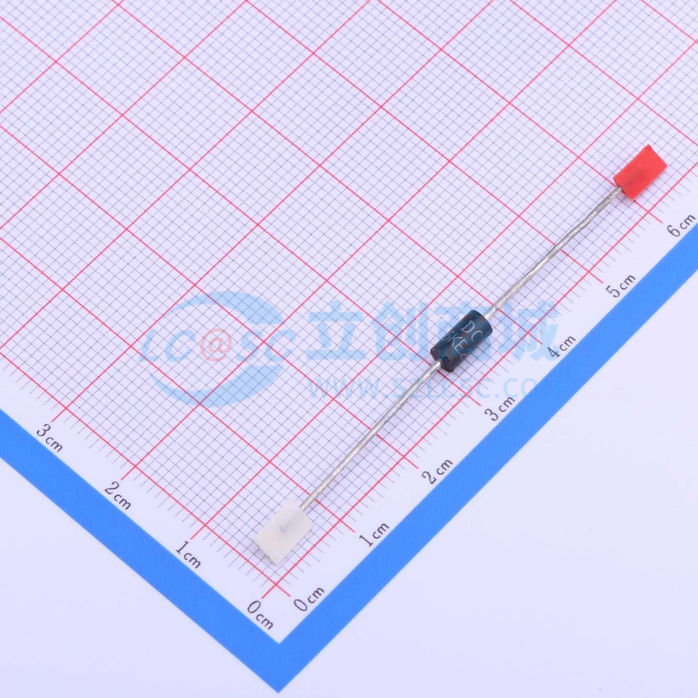 点击查看大图 P6KE200CA实物图