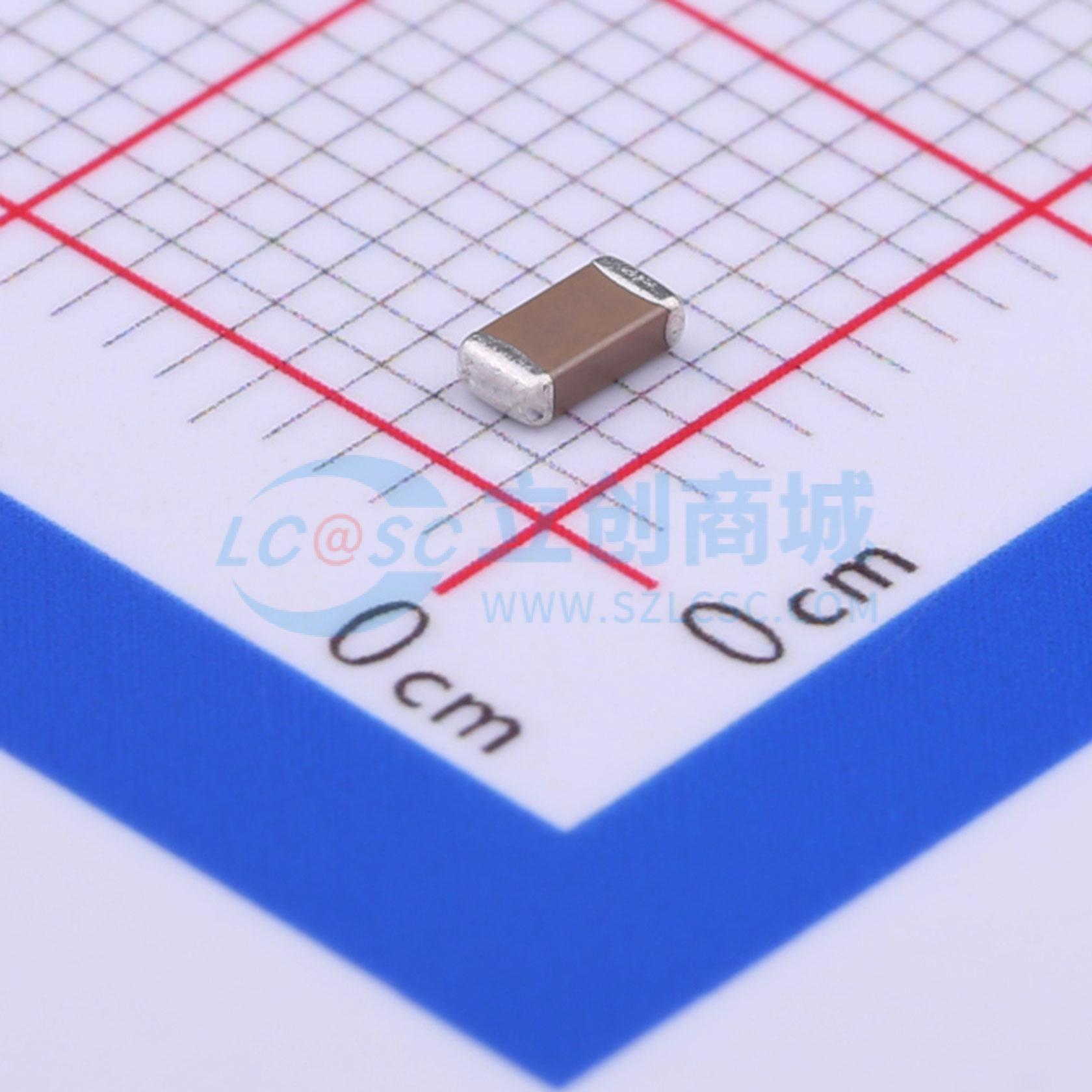 点击查看大图 TCC1206X7R104J500DT实物图