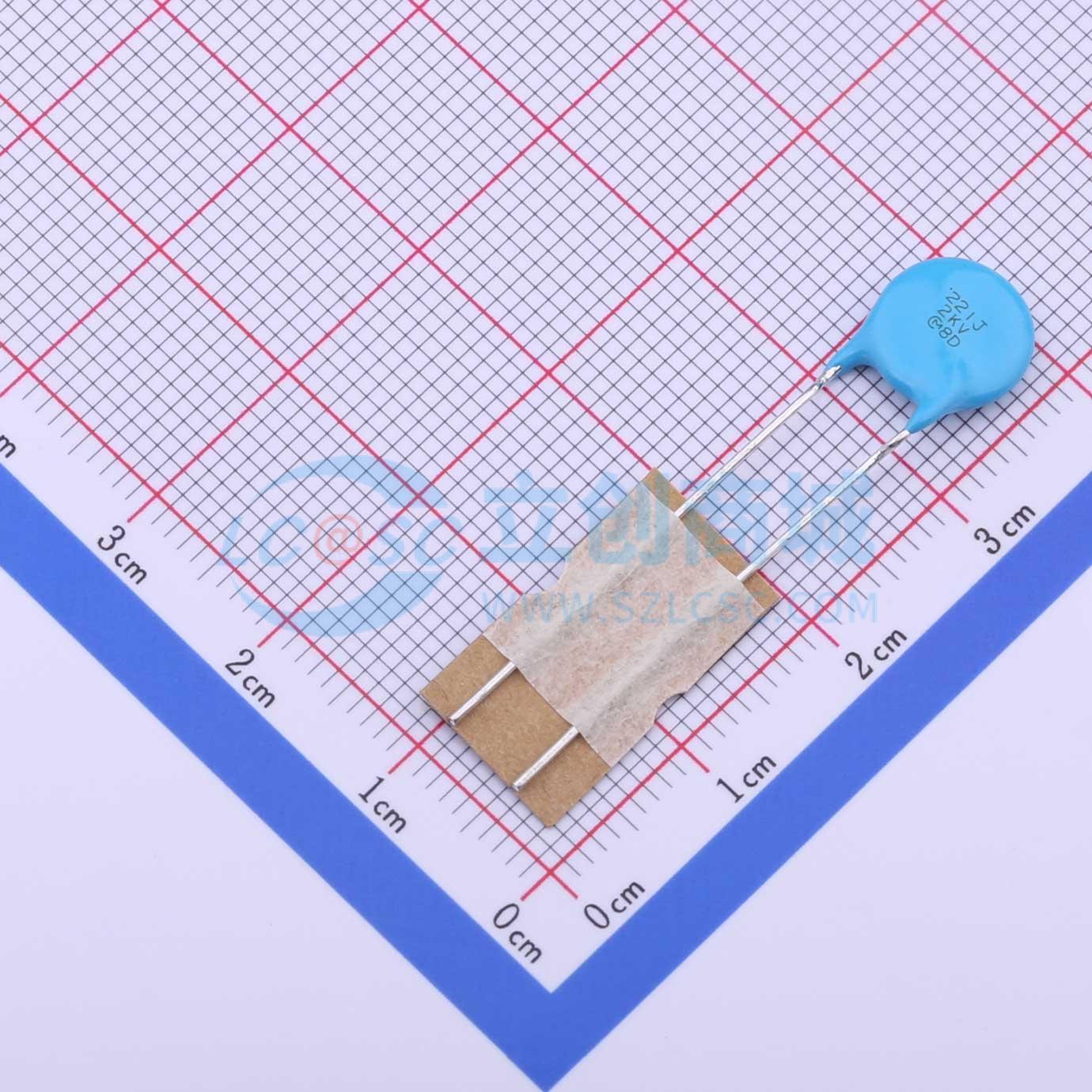 DEA1X3D221JN2A实物图