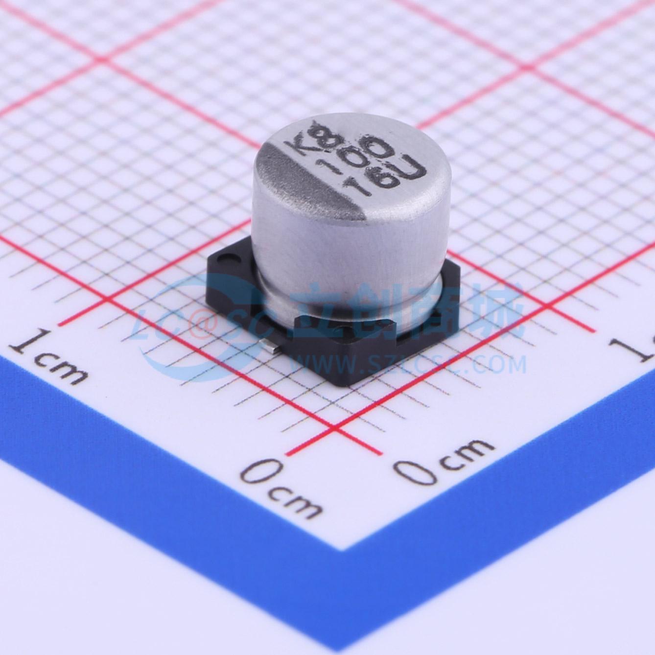 点击查看大图 VEU101M1CTR-0606实物图