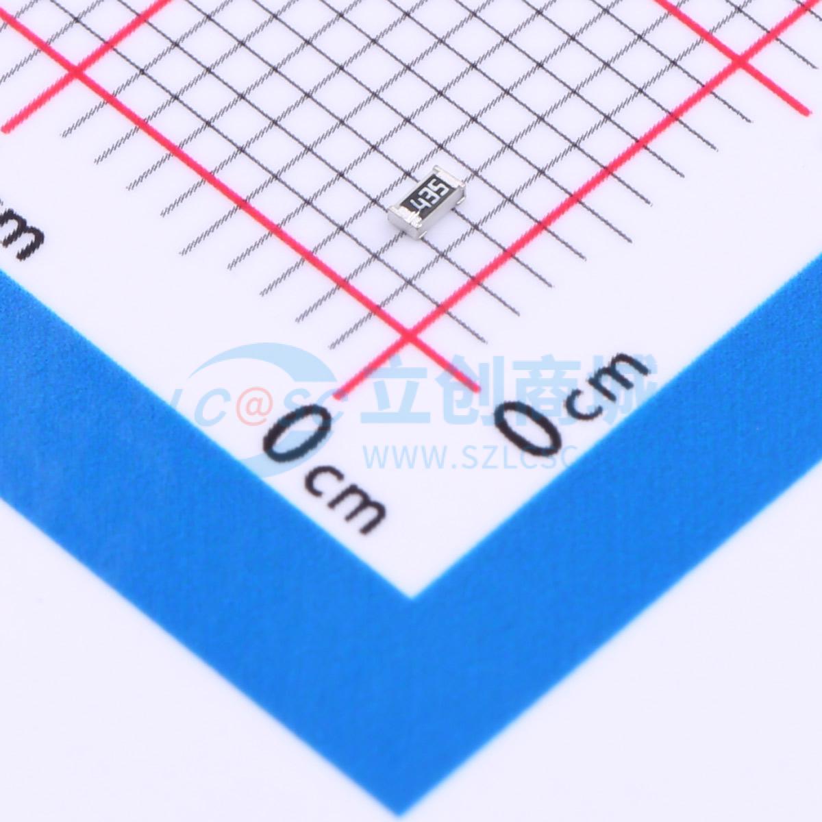 点击查看大图 ERJ3GEYJ435V实物图