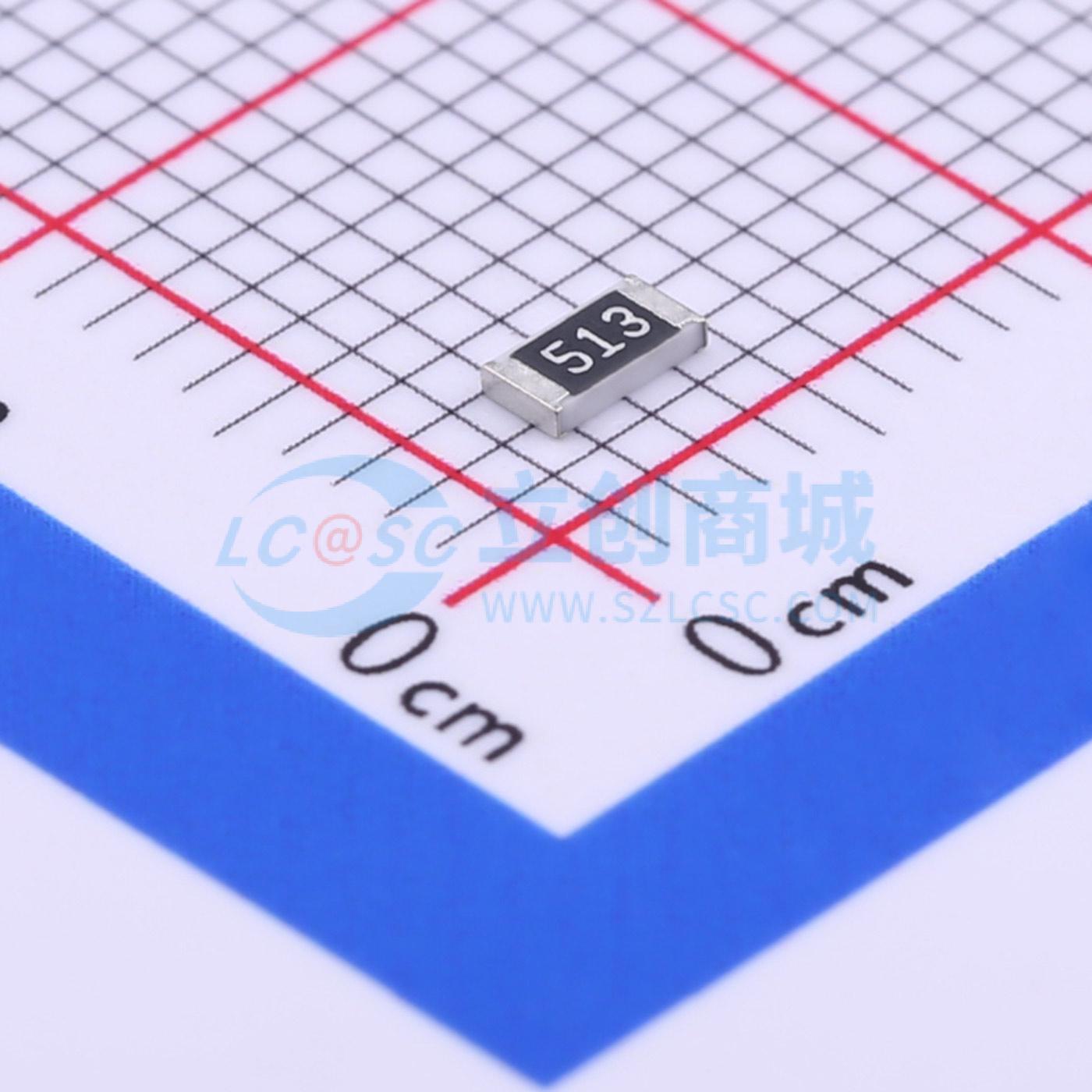点击查看大图 CR-06JL7---51K实物图