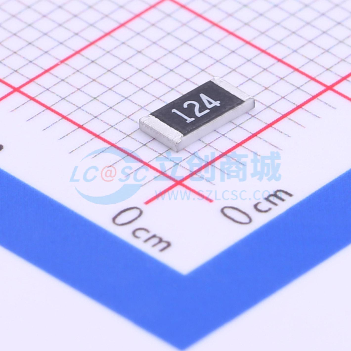 点击查看大图 RK73BW2HTTE124J实物图