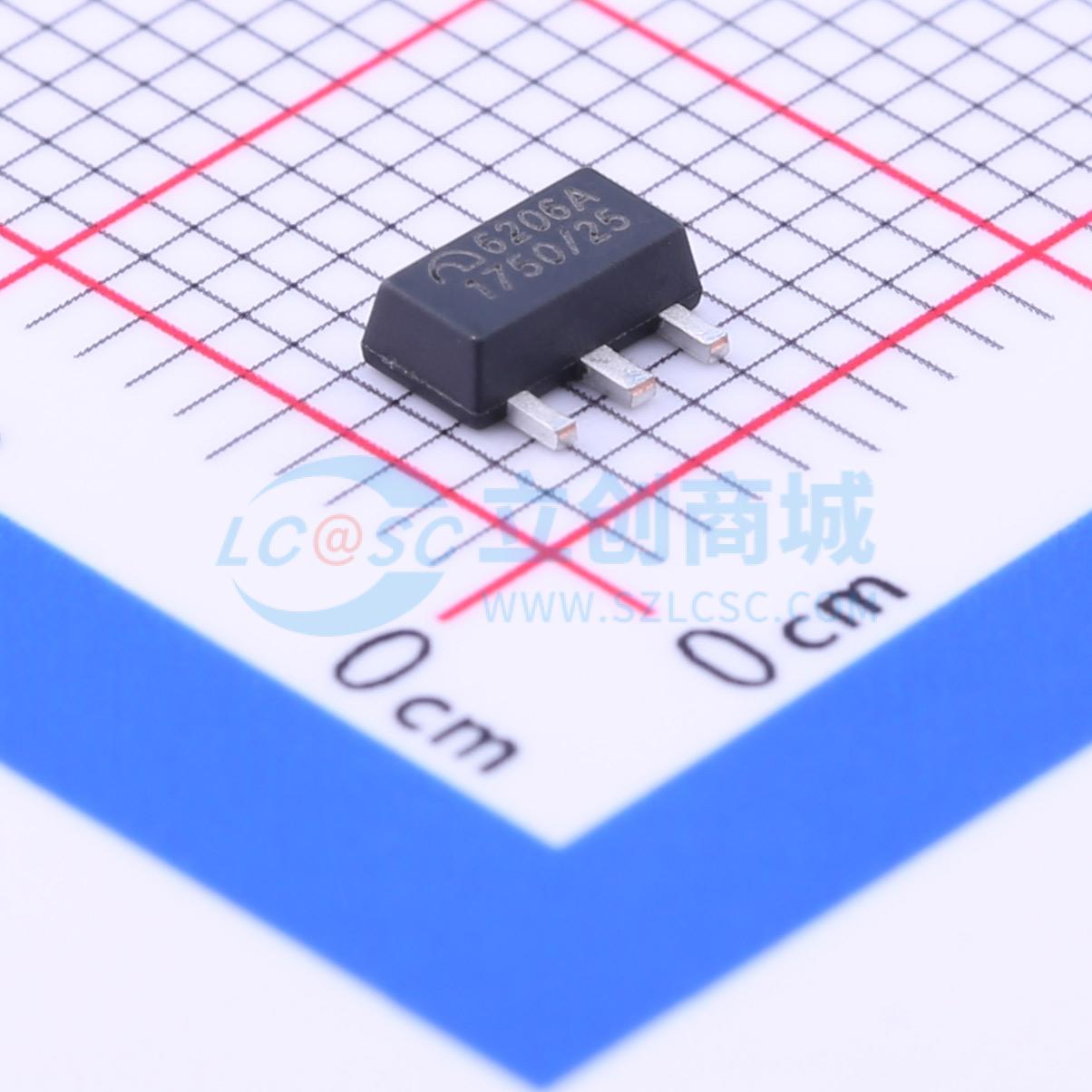 点击查看大图 ME6206A25PG实物图