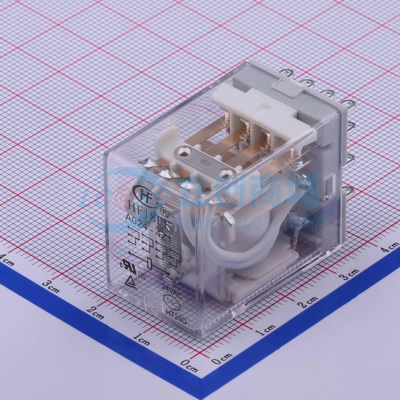 点击查看大图 HF18FF/A024-4Z1实物图