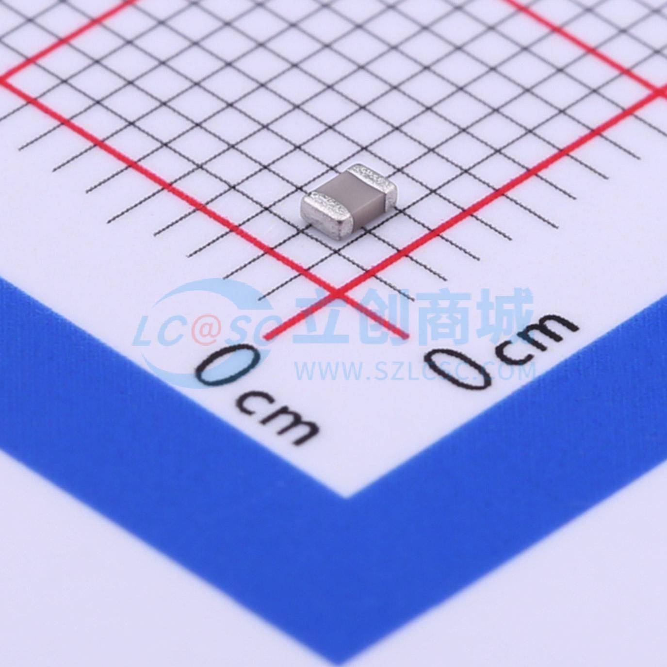 点击查看大图 TCC0805X7R181K500BT实物图