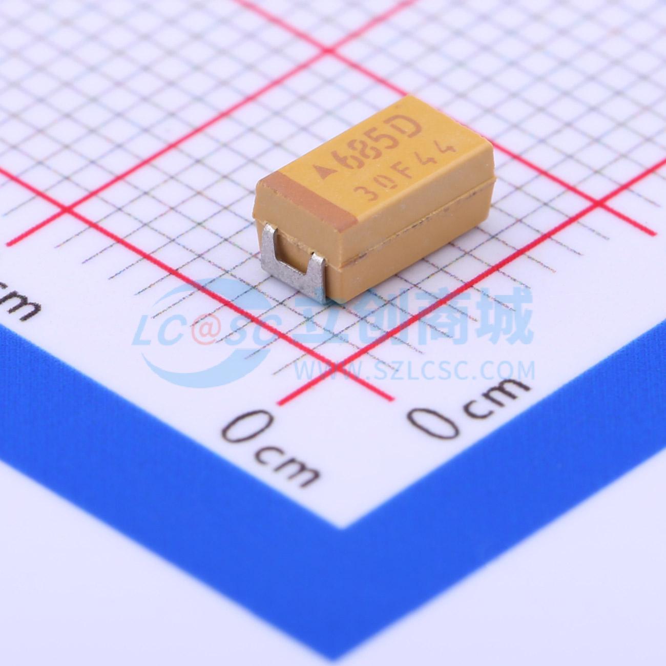 点击查看大图 TAJC685K020RNJ实物图