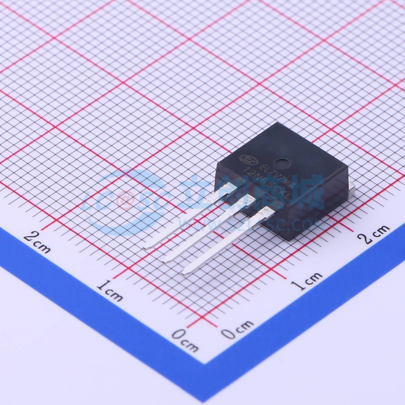 点击查看大图 SVF12N65CKL实物图