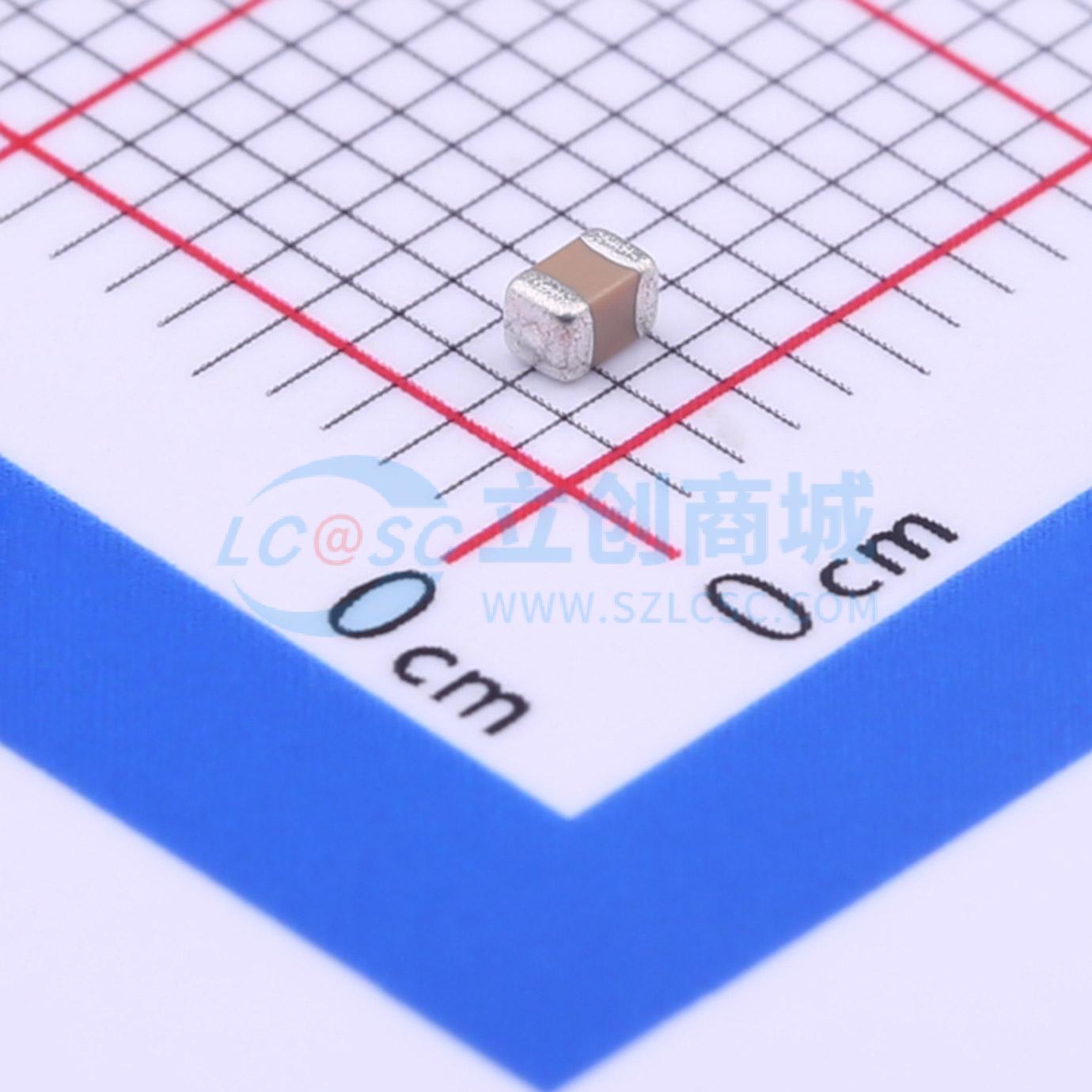 点击查看大图 FM21X103K501ECG实物图