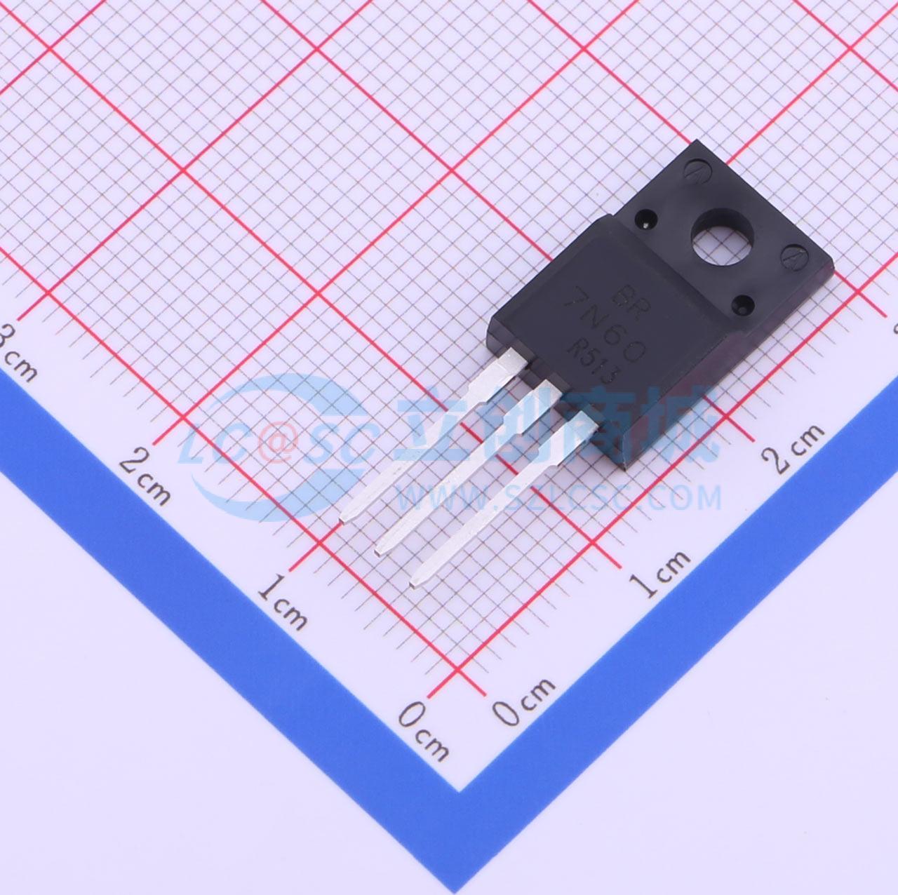 点击查看大图 BRFL7N60实物图