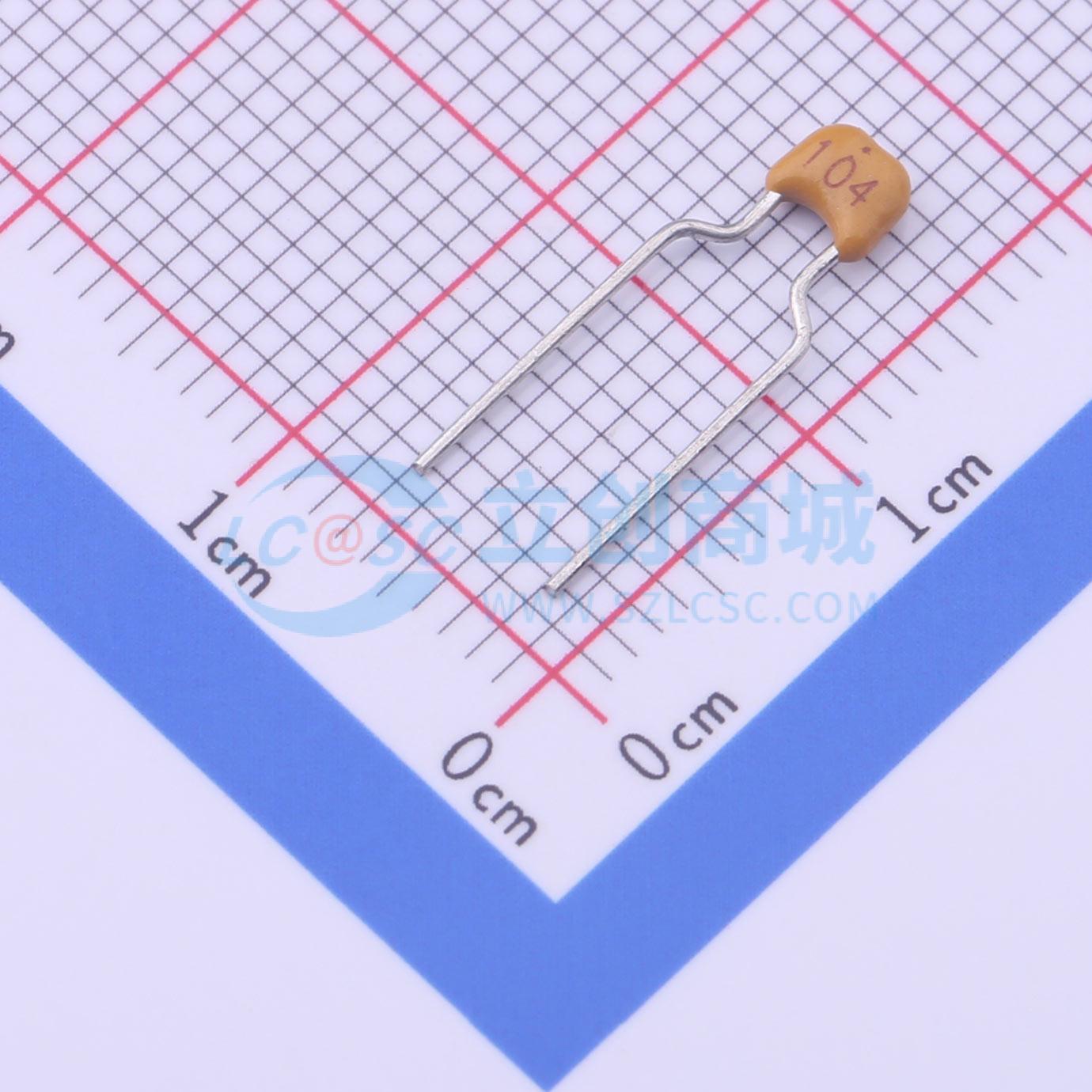 点击查看大图 05B104K500BF3C1H0R实物图