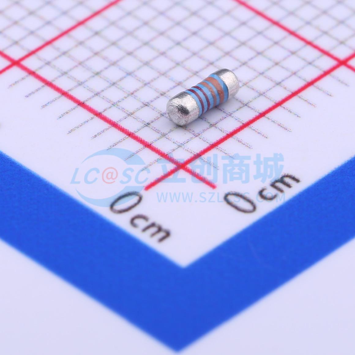 点击查看大图 MELF-MFR02041/4WS33.2KΩFT50实物图