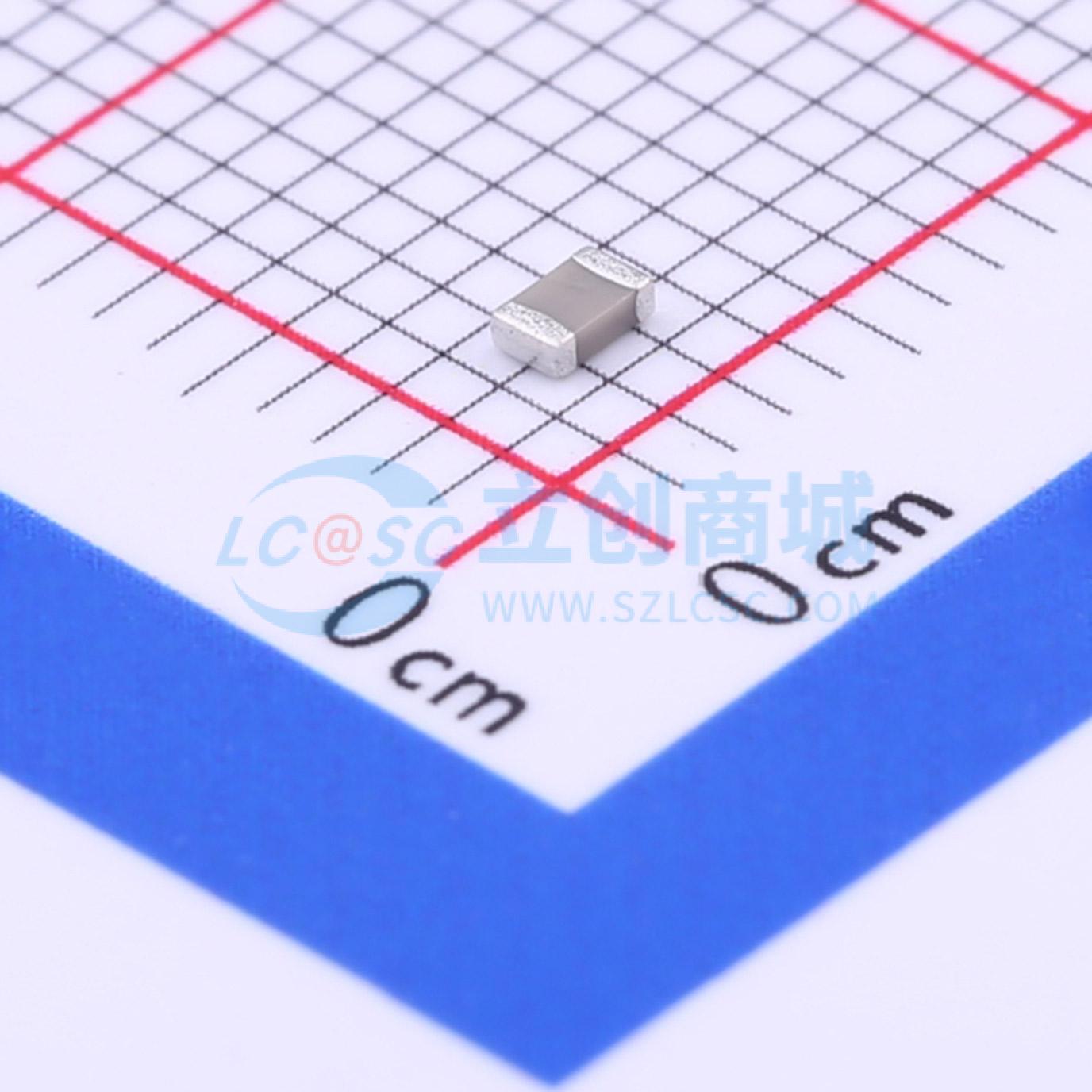 点击查看大图 TCC0805X7R561K101BT实物图