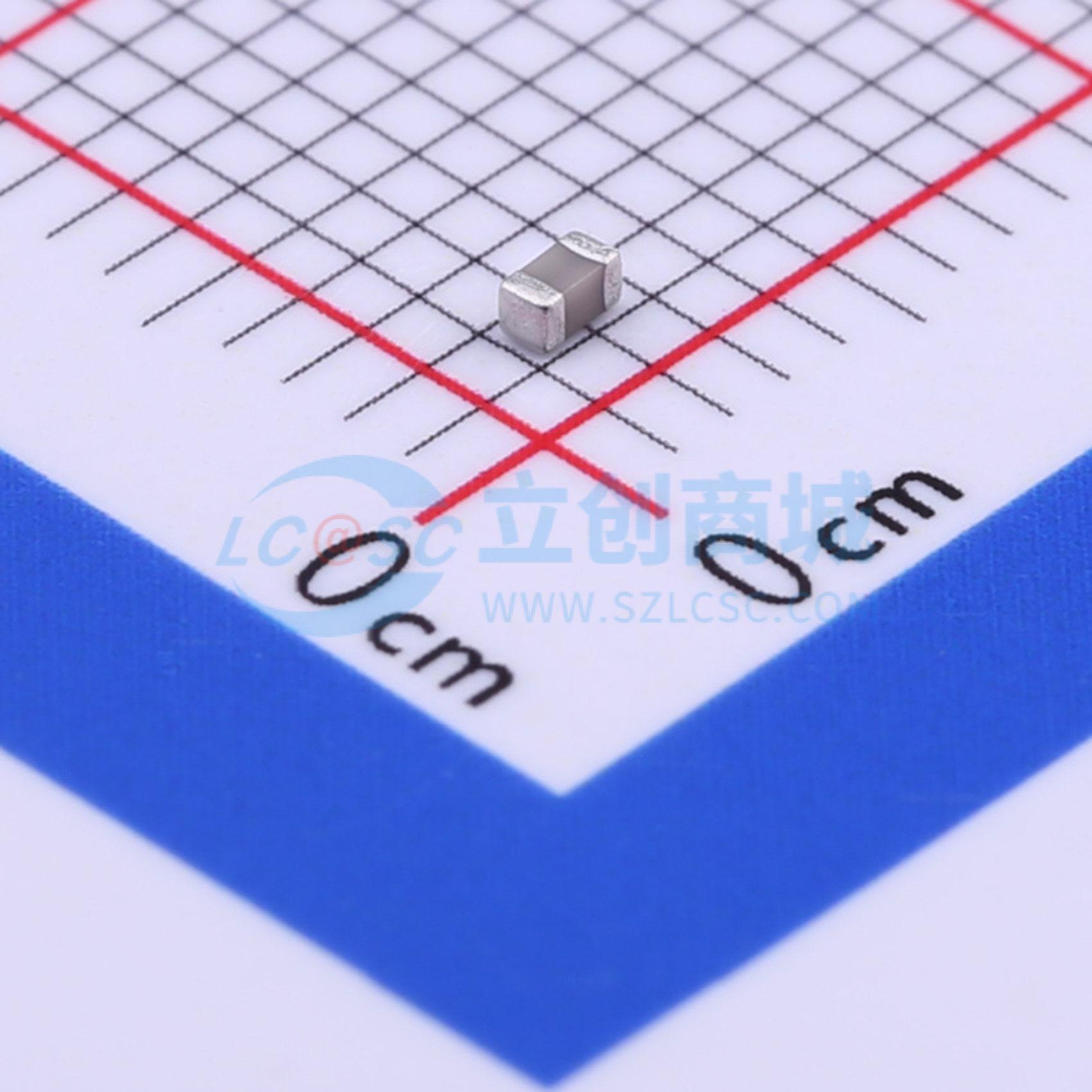 点击查看大图 TCC0603COG6R8C500CT实物图