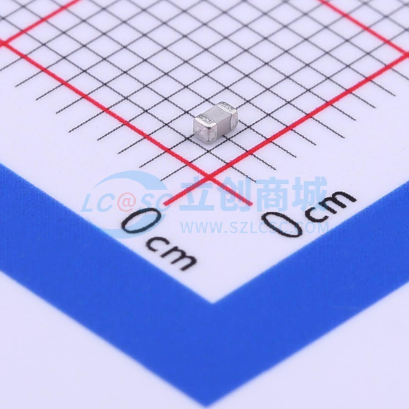 点击查看大图 0603N220F500CT实物图