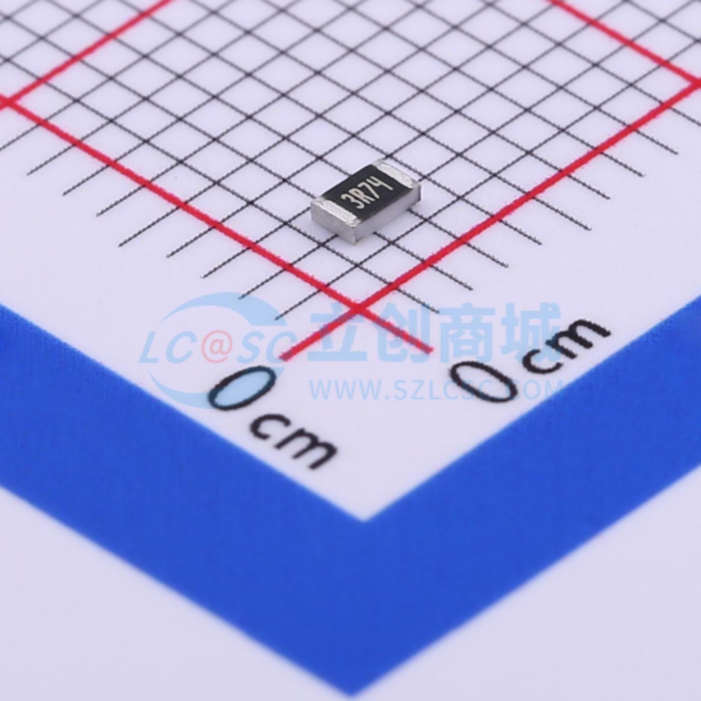 点击查看大图 0805W8F374KT5E实物图