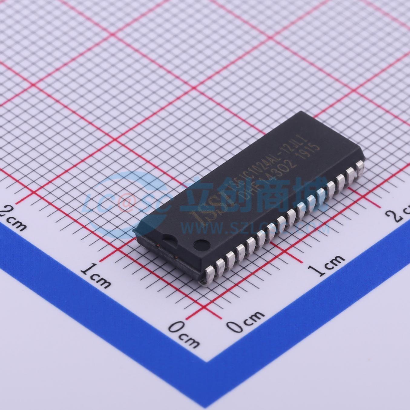 IS61C1024AL-12JLI实物图