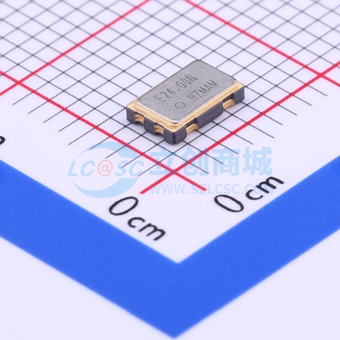 点击查看大图 SG-8018CB 24.000000MHz TJHSA实物图