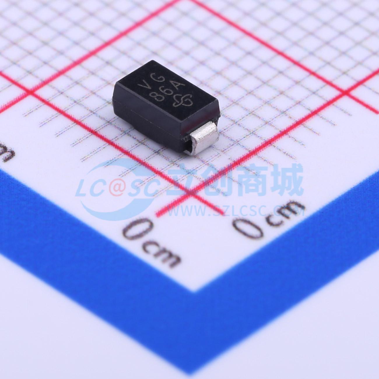 点击查看大图 SMAJ120CA-E3/61实物图