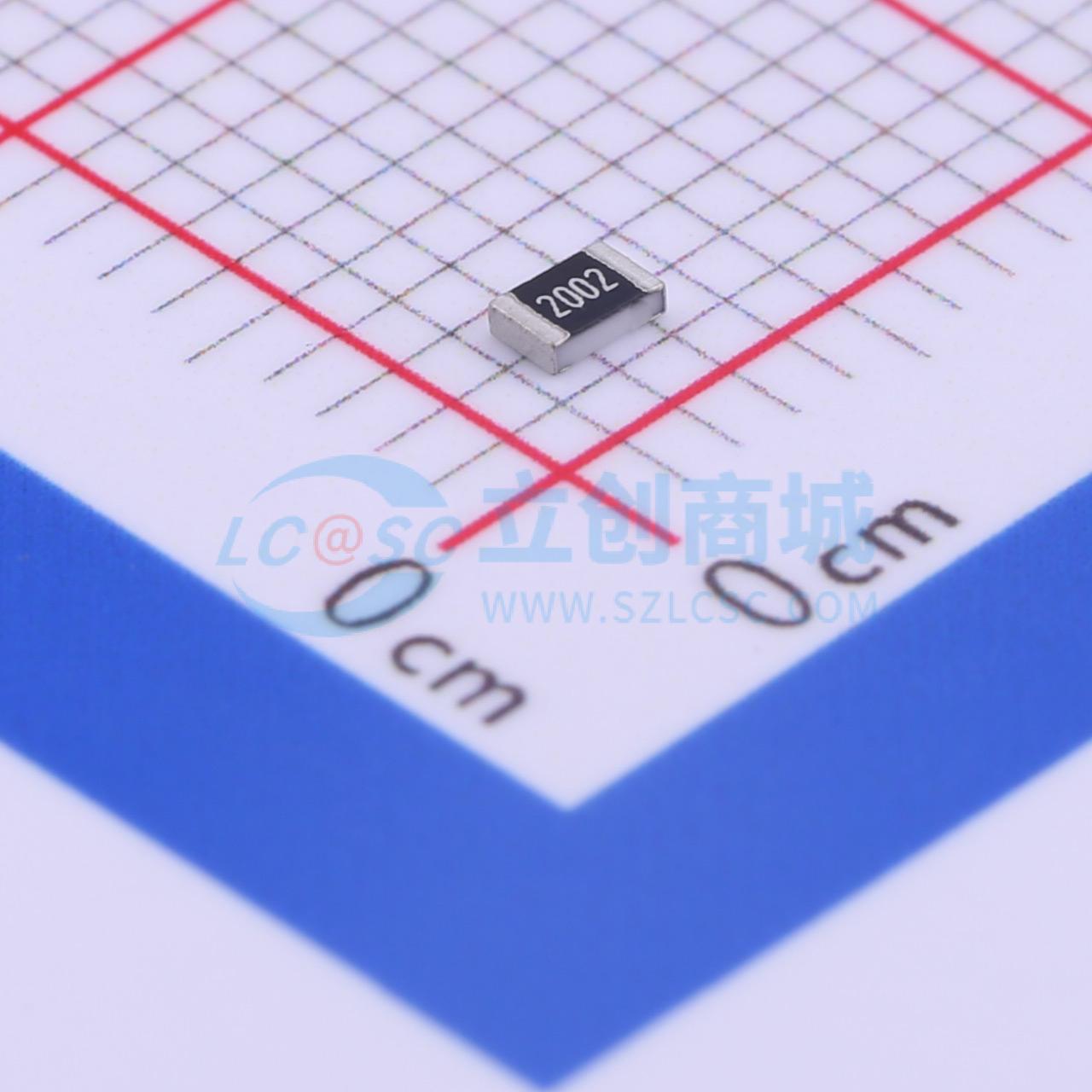 点击查看大图 AECR0805F20K0K9实物图