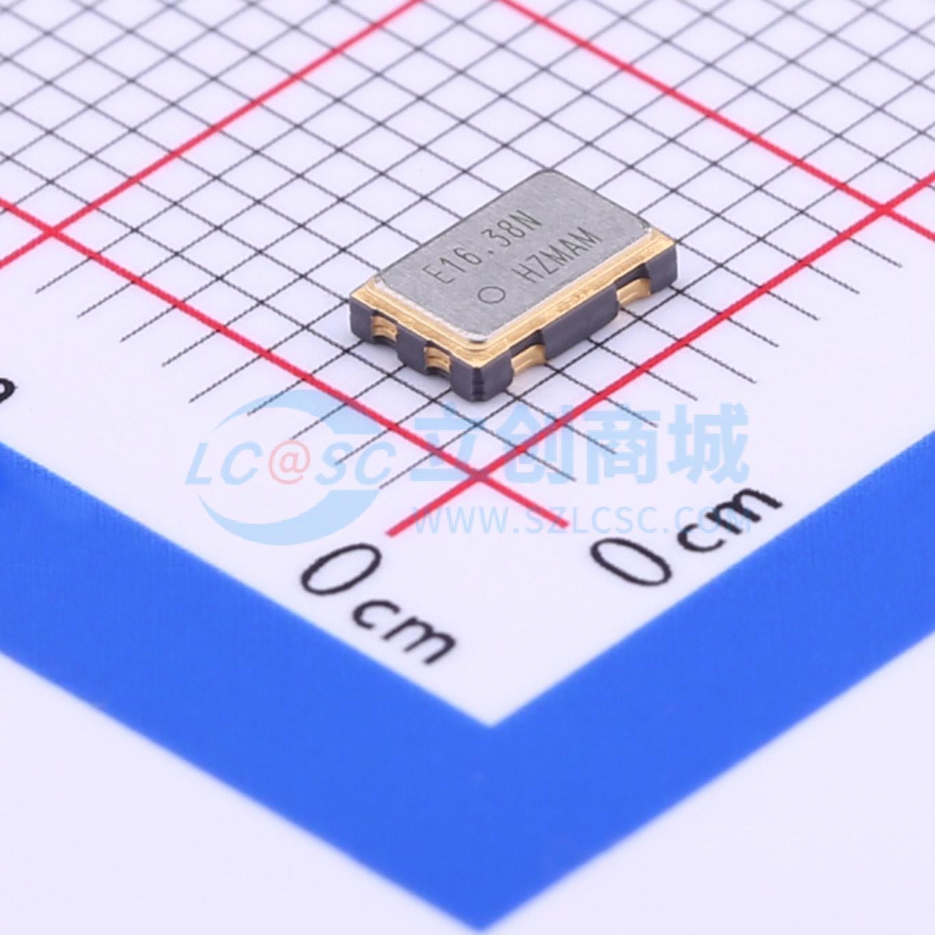 点击查看大图 SG-8018CB 16.384000MHz TJHPA实物图