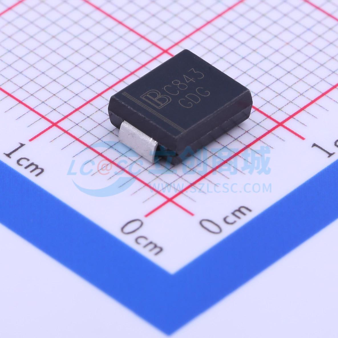 点击查看大图 SMCJ6.0A/TR13实物图