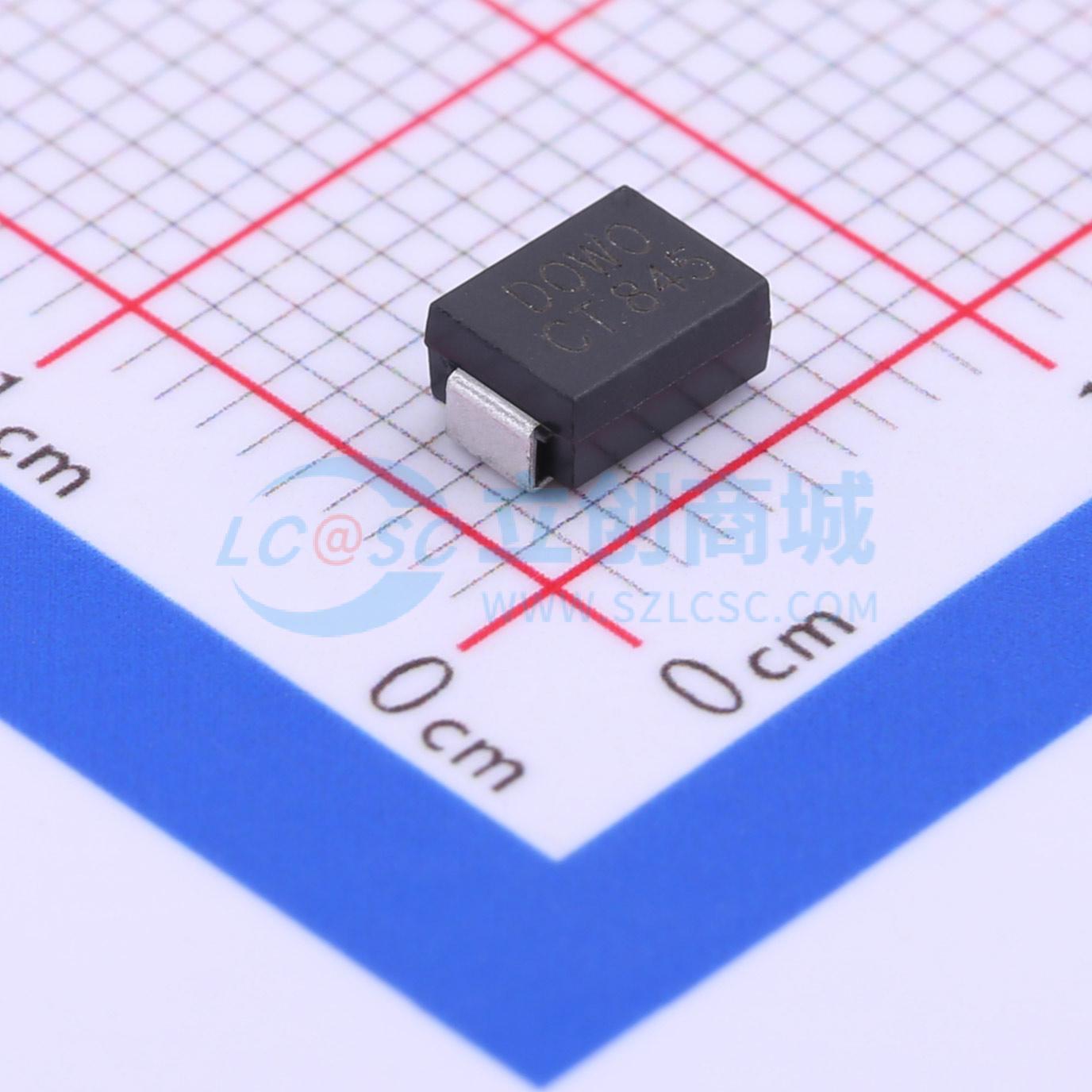点击查看大图 SMBJ43CA实物图