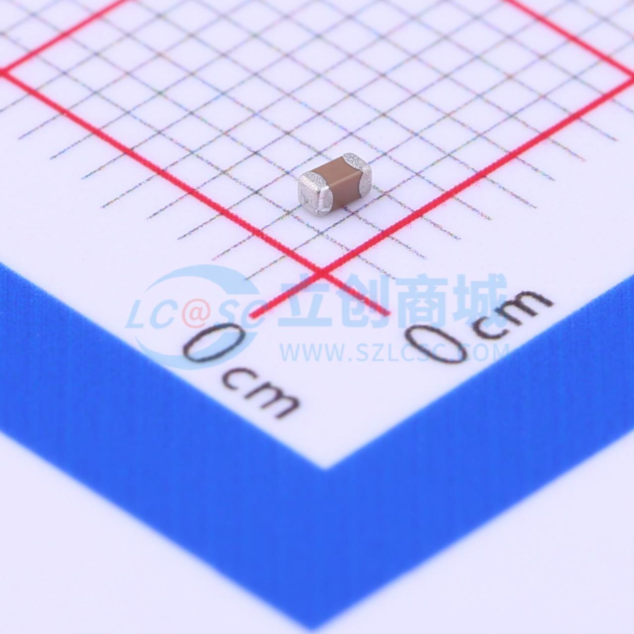 点击查看大图 0603B221K101NT实物图