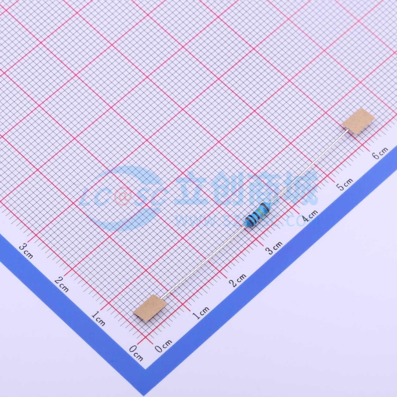 点击查看大图 RN 1/4W 1M F T/B A1实物图