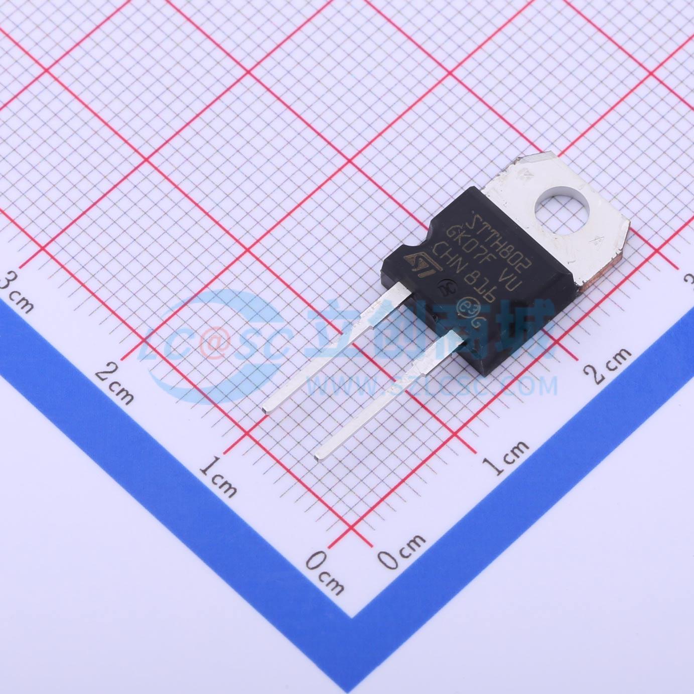 点击查看大图 STTH802D实物图