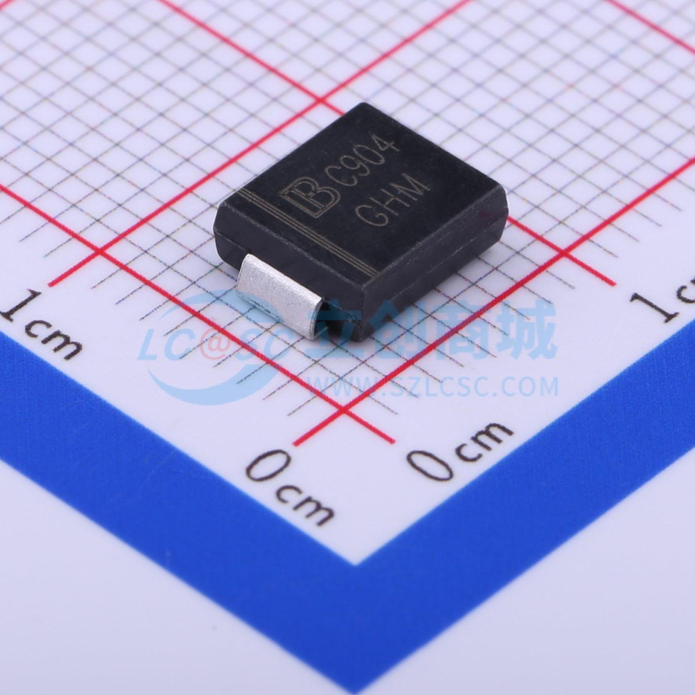 点击查看大图 SMCJ150A/TR13实物图