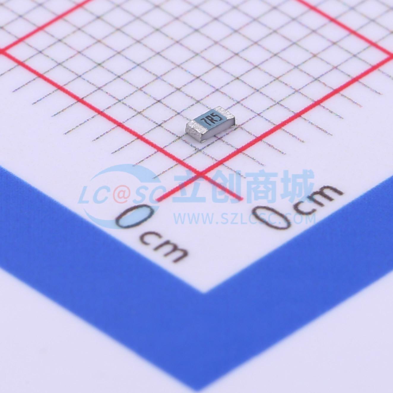 点击查看大图 RK73H1JTTD7R50F实物图