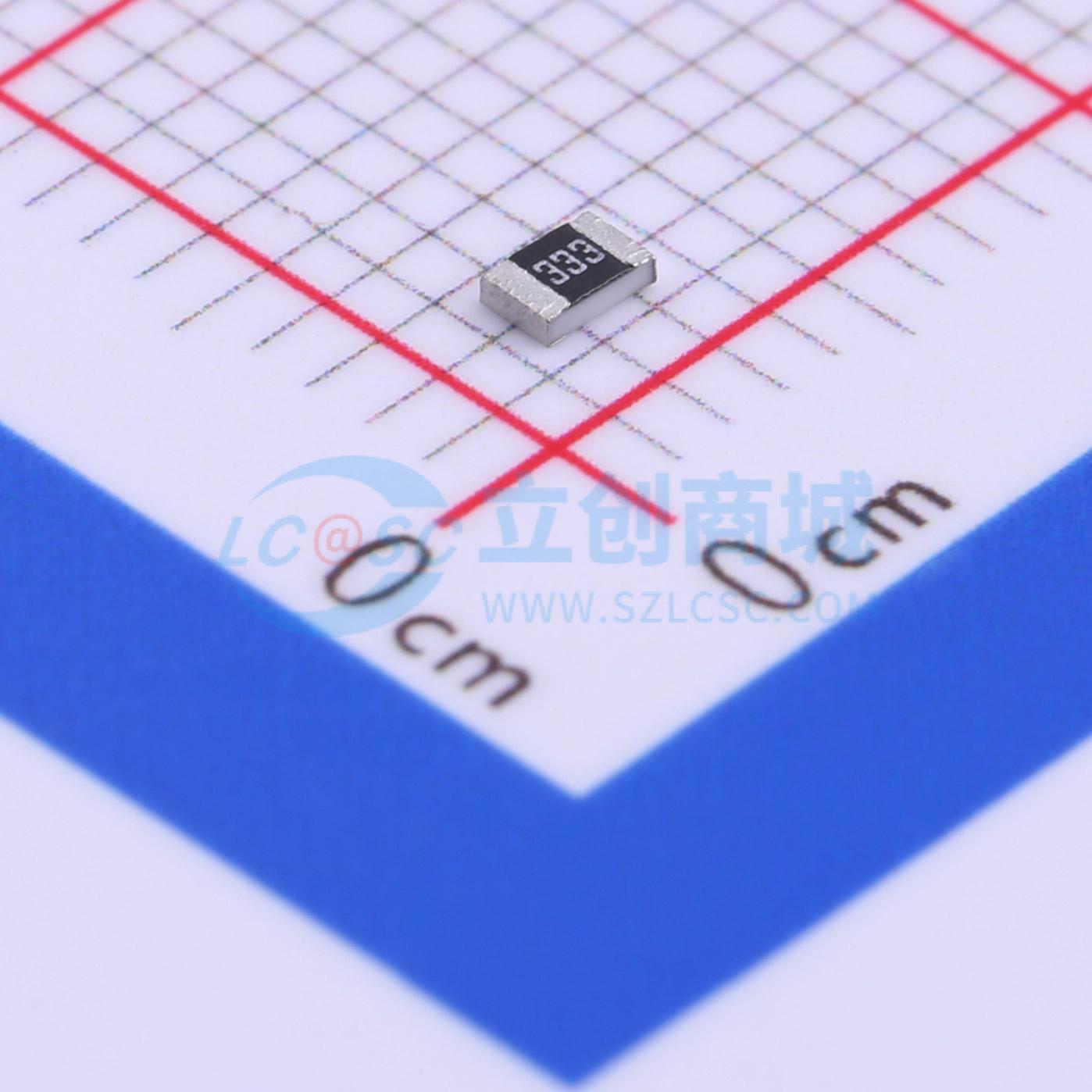 点击查看大图 RK73B2ATTD333J实物图
