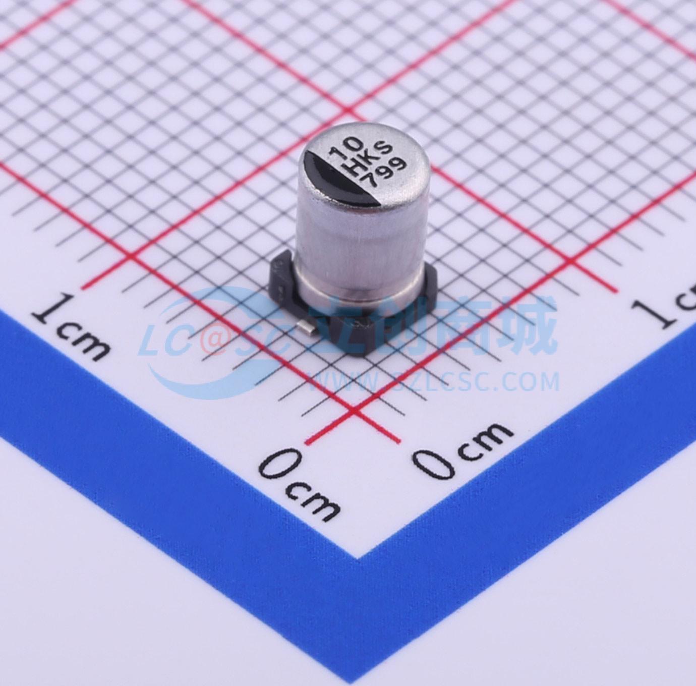 点击查看大图 EEEFK1H100SR实物图