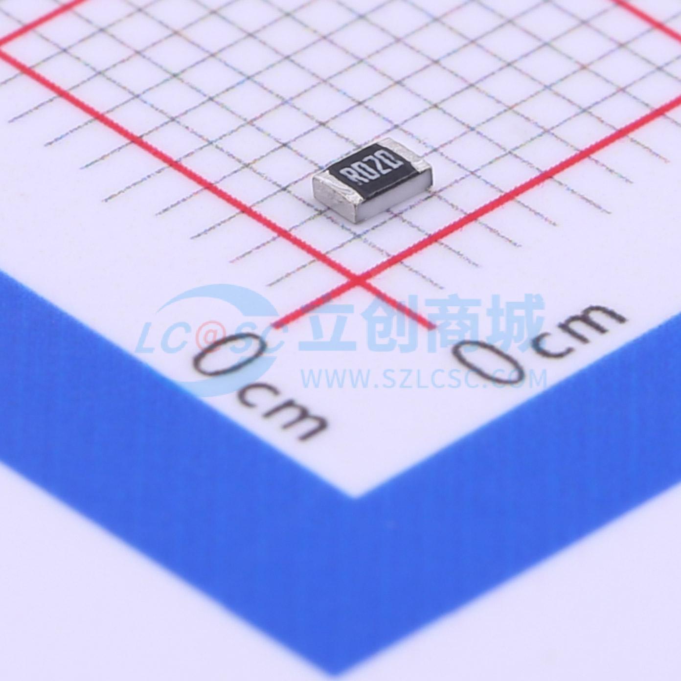 点击查看大图 RL0805FR-070R02L实物图