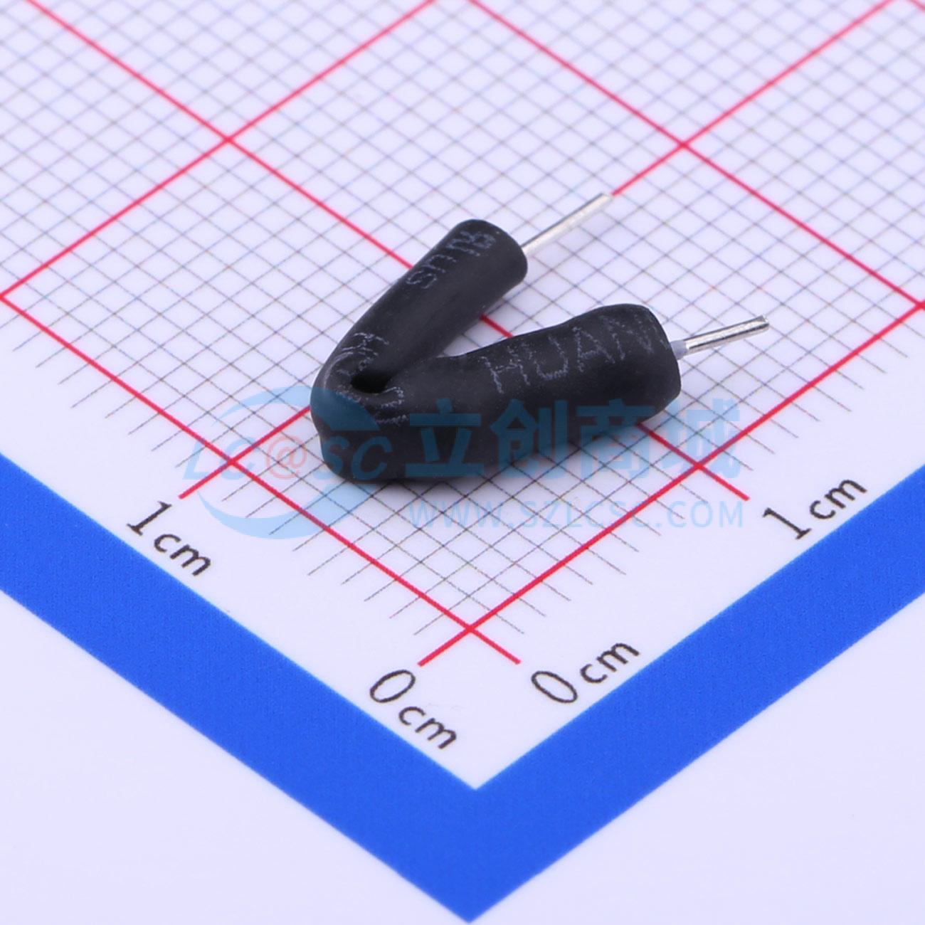 点击查看大图 FR1WS10Ω±5% F实物图