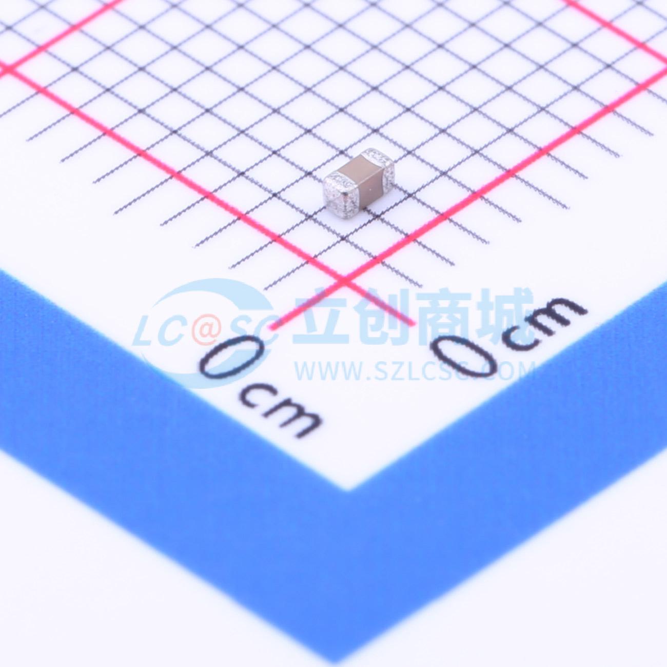 点击查看大图 0603B561K500CT实物图
