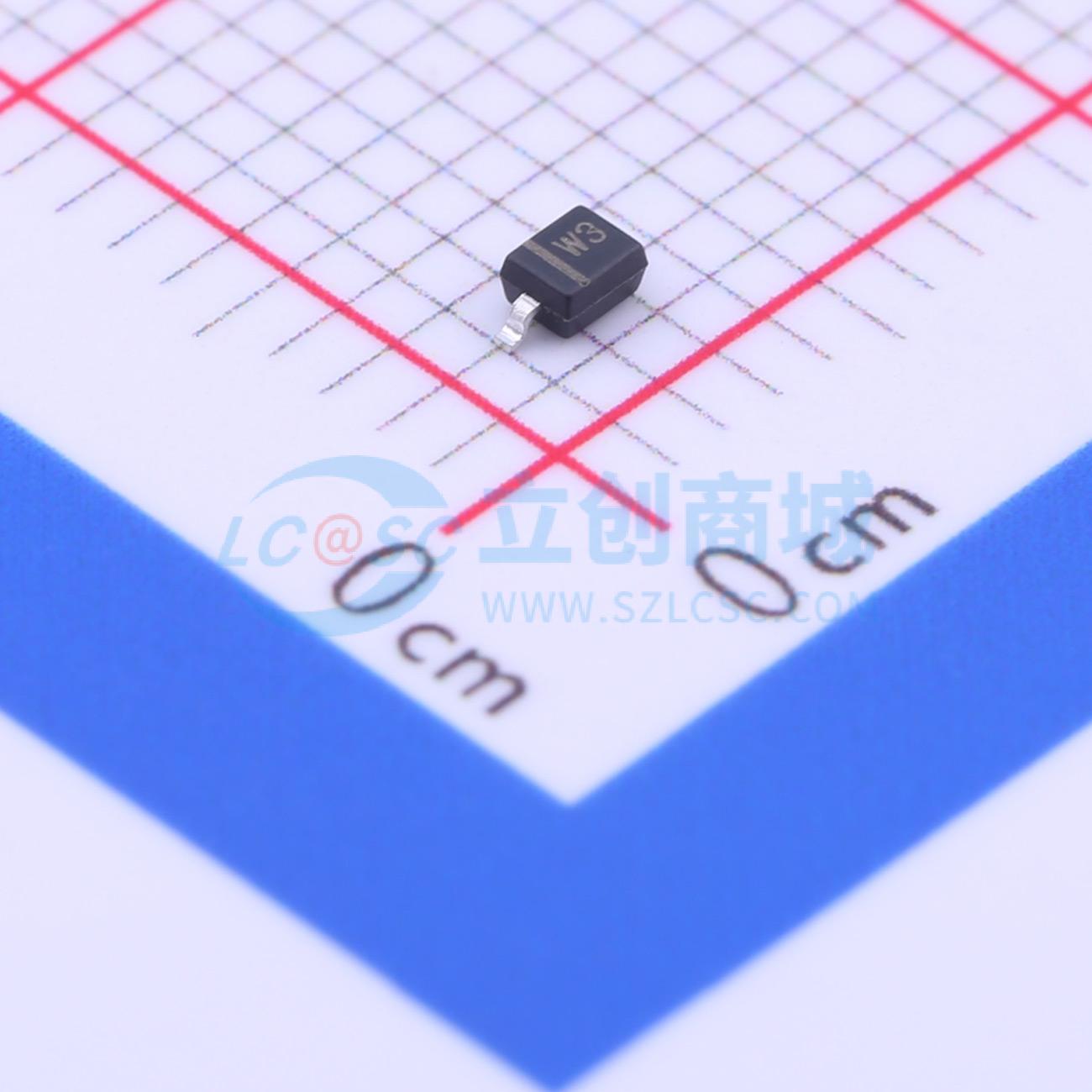 点击查看大图 BZT52C3V3S实物图