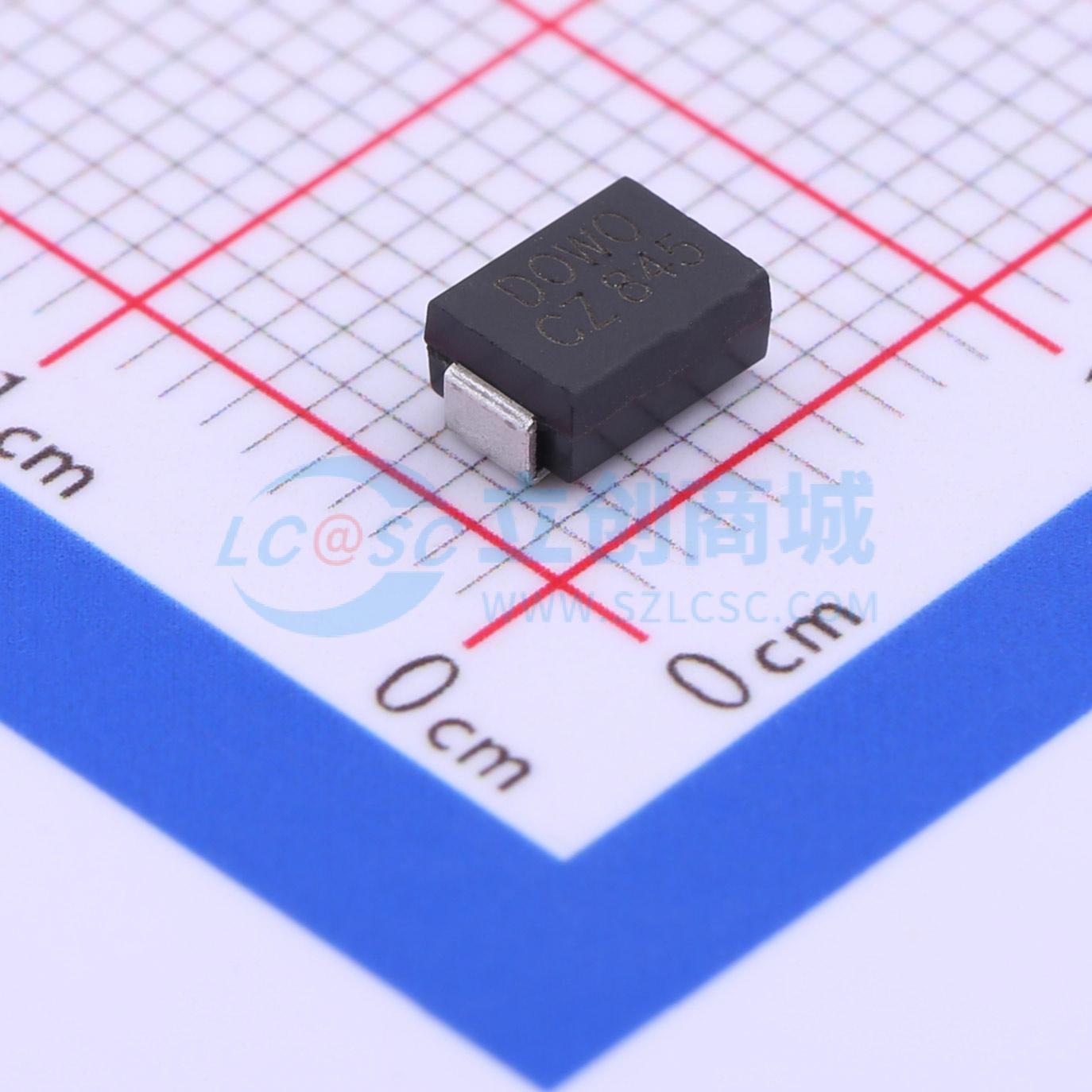 点击查看大图 SMBJ51CA实物图