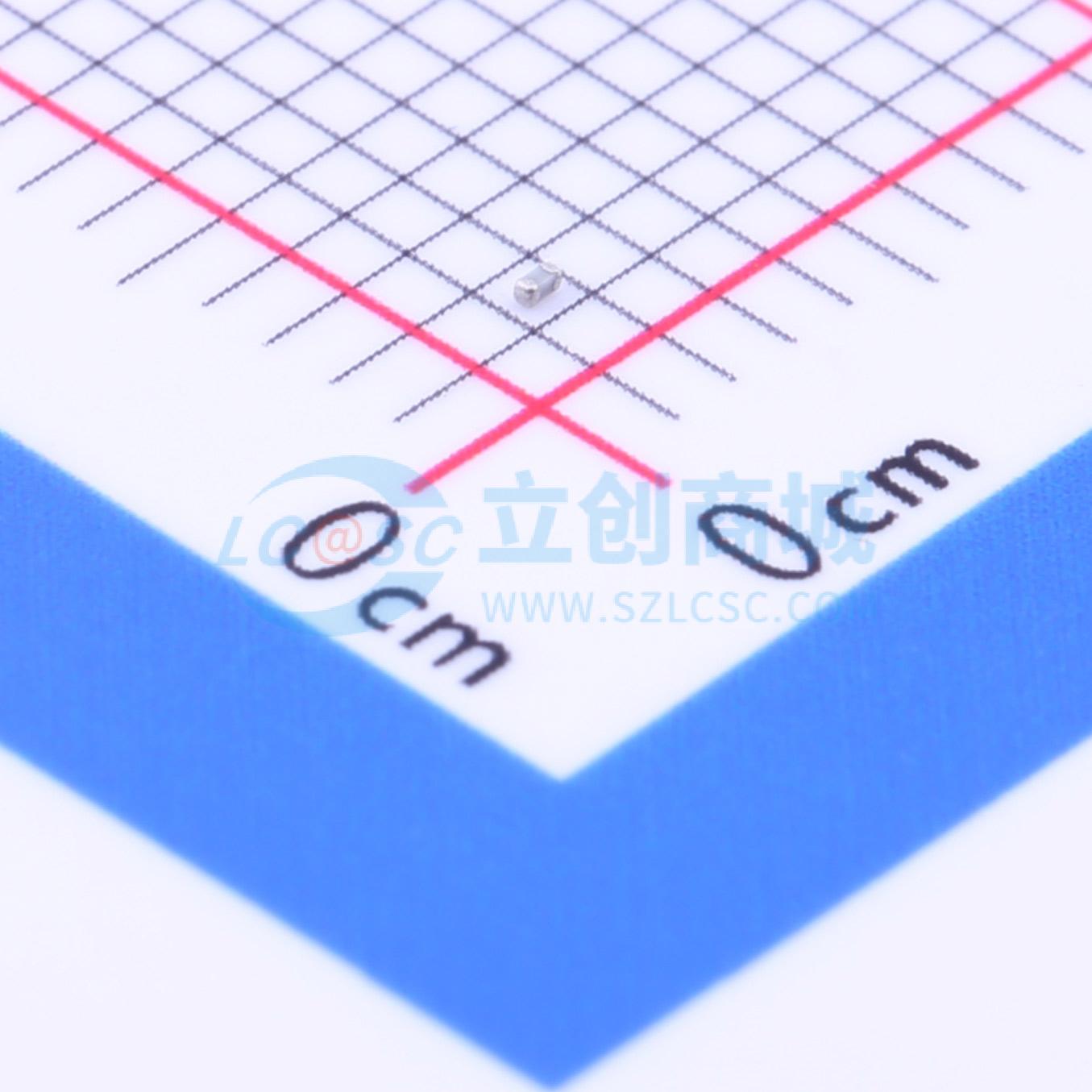 点击查看大图 CC0201JRNPO9BN820实物图