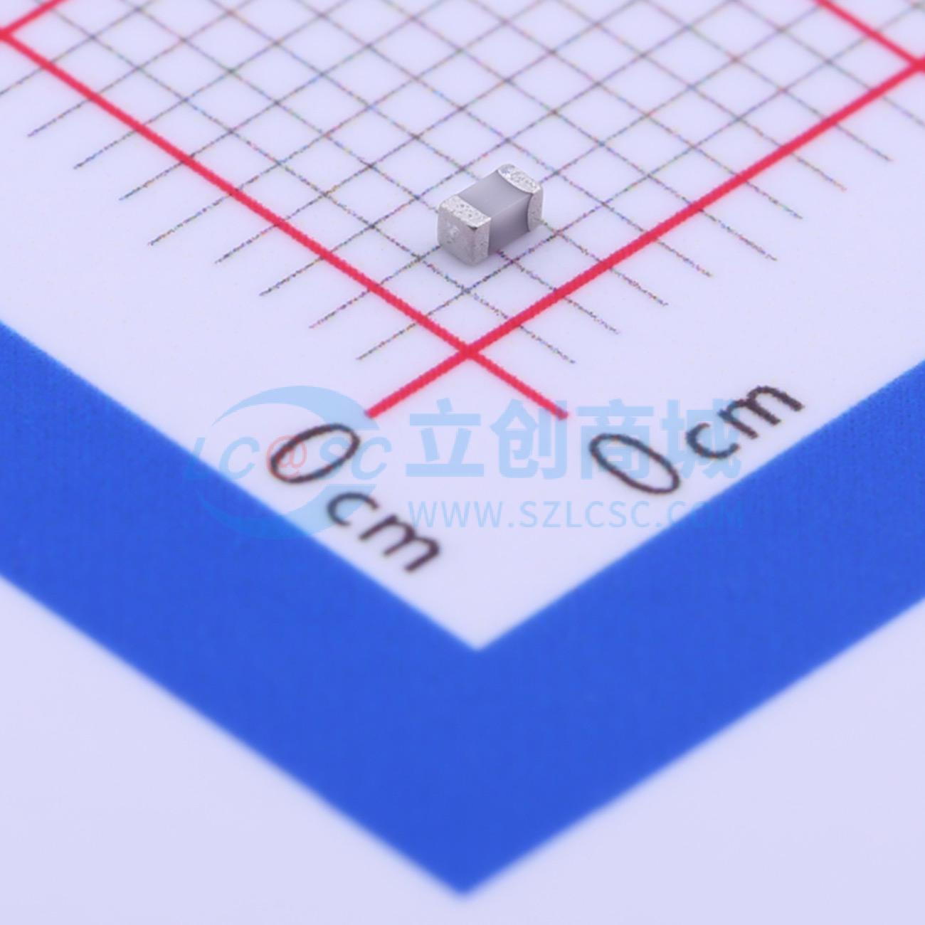 点击查看大图 C1608C0G1H5R6CT000N实物图