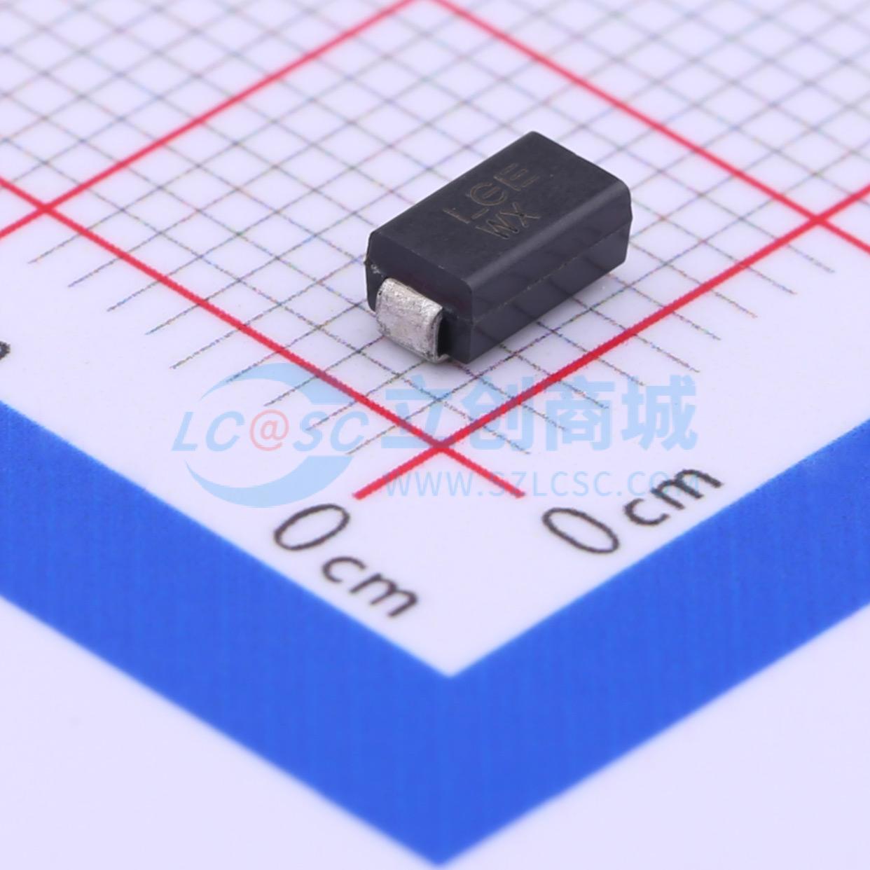 点击查看大图 SMAJ10CA实物图